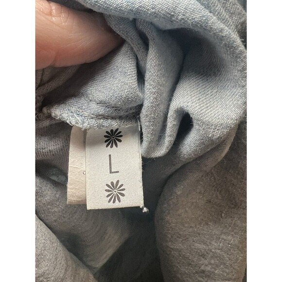 Show Me Your Mumu Lilian Off Shoulder Dress In Chambray Size Large - Picture 6 of 9